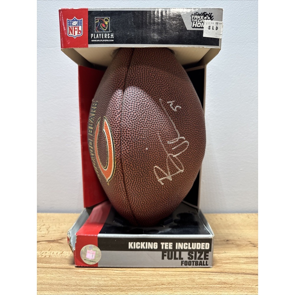 Brian Urlacher Chicago Bears Hand Signed Autographed NFL Full Size Football